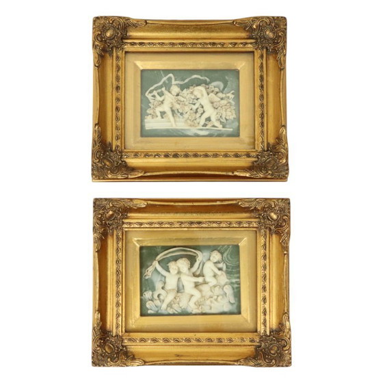 Image 1 of Targhe in alabastro Biggs and Sons London