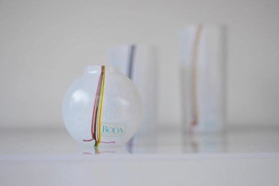 Image 1 of Glass vases by Vallien for Kosta Boda, set of 3