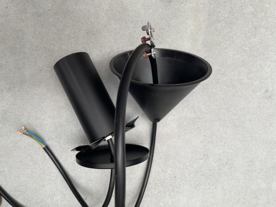 Image 1 of Rookglazen Schullampen, 70er Jahre