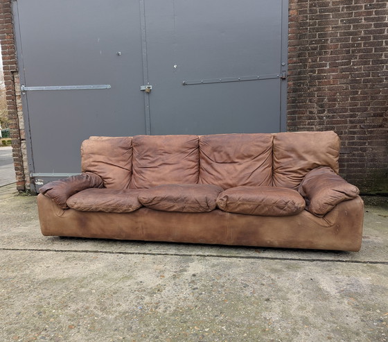 Image 1 of Divano lounge vintage italiano a 3 posti Brunati- Ammannati & Vitelli
