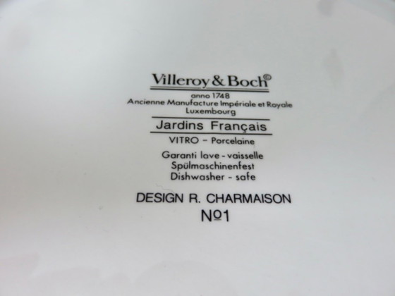 Piatto da portata grande della serie "Giardini francesi" di Villeroy & Boch, disegnato da Raymond (photo 12 of 12)