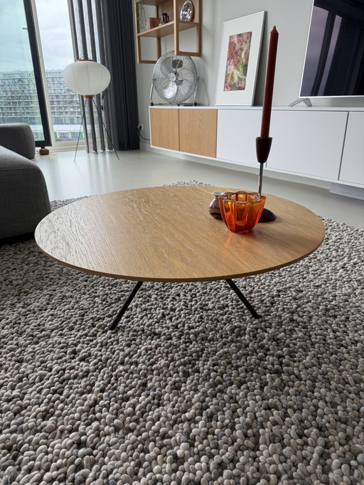 Salontafel Eikenfineer Diameter 80 cm
