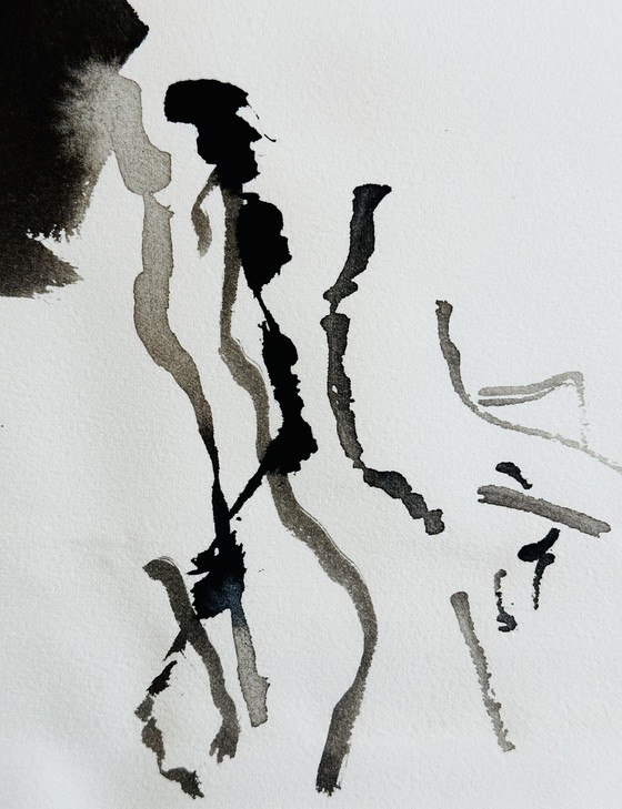 Image 1 of Hanna Ben Dov - Belle abstraction lyrique des années 1960