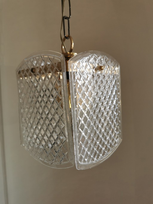 Vintage-Kristalllampe