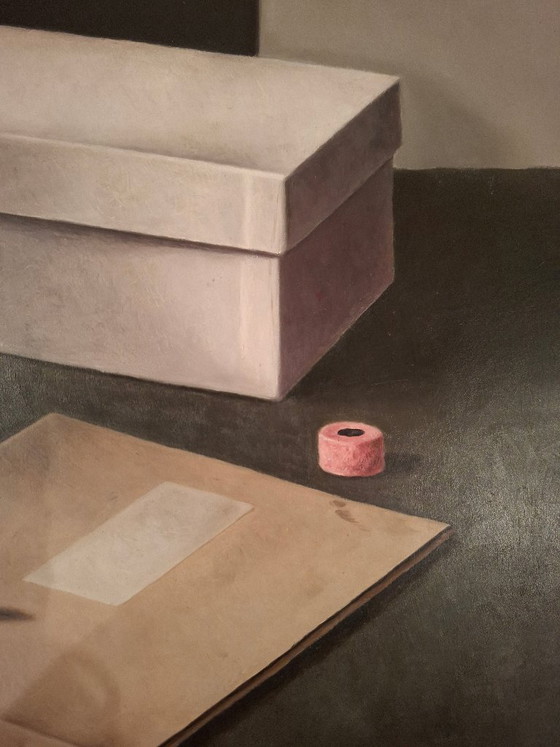 Natura morta con brocca e liquirizia inglese, Dipinti e disegni, Bianco, Realisme (foto 3 di 7)