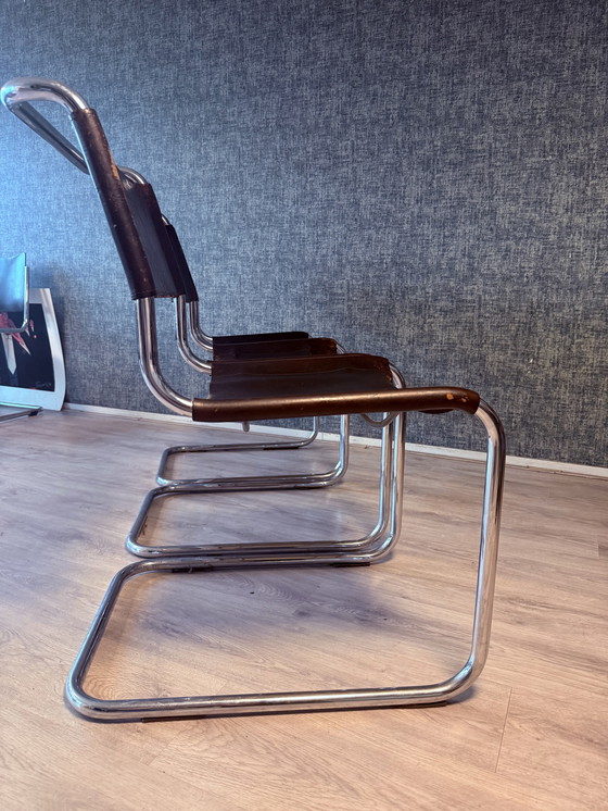 Image 1 of 3 Vintage Mart Stam S 33 Cantilever Chairs for Thonet