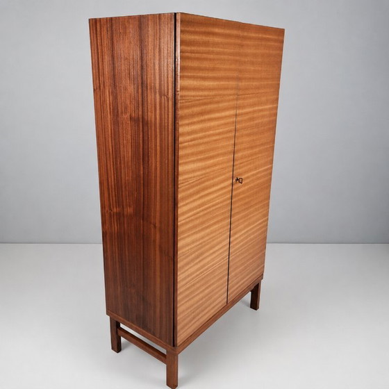 Image 1 of Vintage Wardrobe in Beech, 1970s