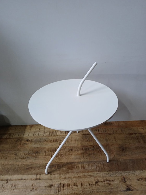 Image 1 of 1x Tavolino laterale triplo Bert Plantagie, bianco