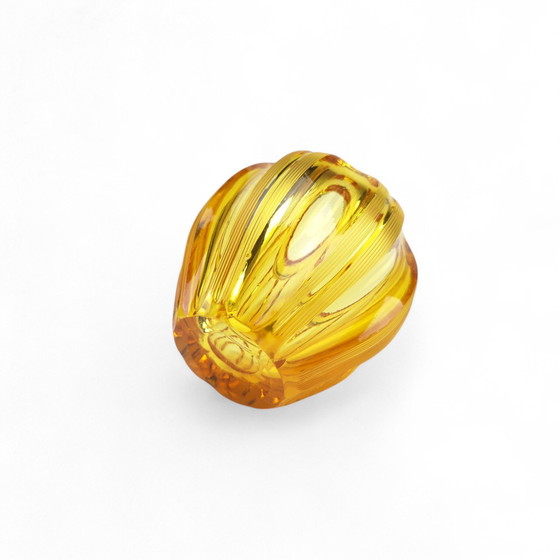 Image 1 of WMF Vase en verre Ambre Ambre Art Déco Walter Dexel