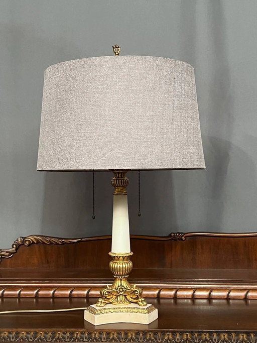 Louis XV style lamp. – tafellampen, Metal (photo 2 of 7)