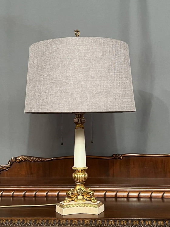 Louis XV style lamp. – Table lamps, Metal (photo 2 of 7)