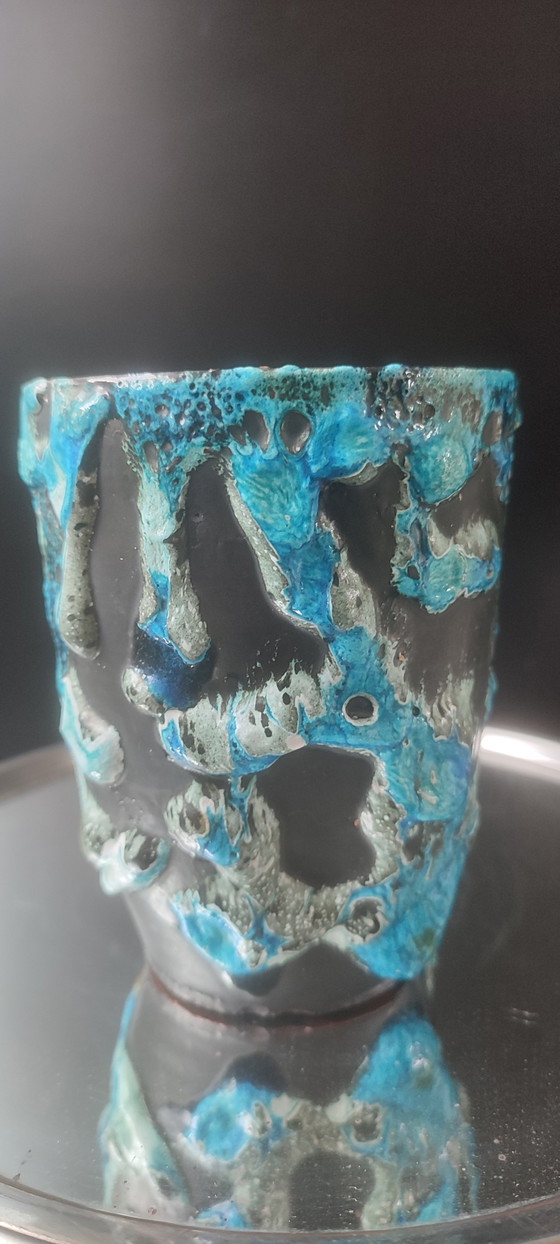 Image 1 of Frühstücksset, Cyclope-Keramik, Glacier Enamels, Charles Cart