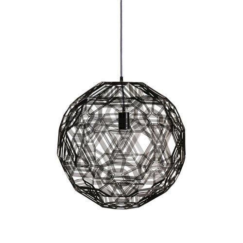Nouvelle lampe suspendue Zattelite Iron Wire Black