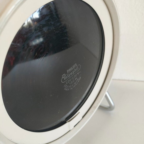 Philips Infraphil Kl7500 Jahre '46-'65, Tischlampen, Metall, Kunststoff, Creme, Vintage (Foto 9 von 15)