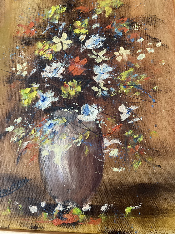 Image 1 of Vintage Painting Bergsma