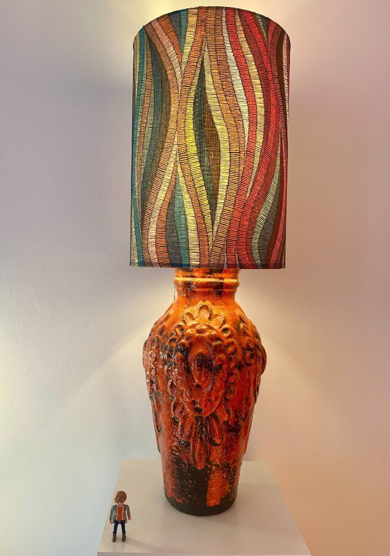 Image 1 of Large Fat Lava accent lamp from Carstens Tönnieshof – 1970s | Brutalism