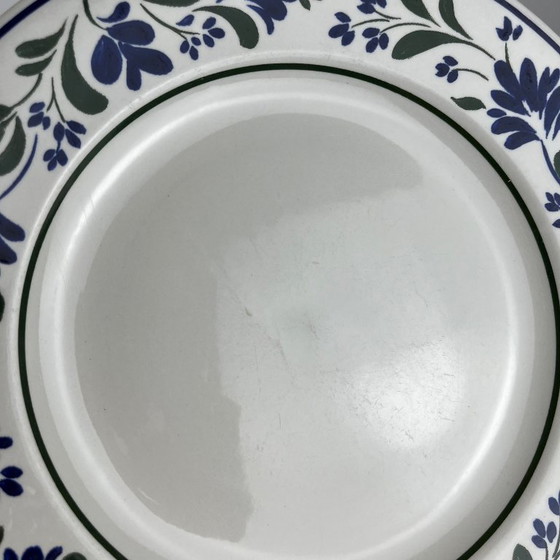 Image 1 of 6-teiliges Speiseteller-Set von Churchill England, Blumenmuster, 1970