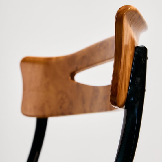 Image 1 of MK11414 Sedia da pranzo Coro di Luigi Origlia per Origlia Italia, set da 4