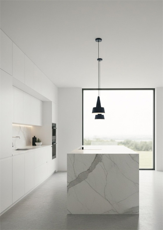 Image 1 of NEO design studios, SML 2.0 keramische hanglamp – mat Cosmic Blue