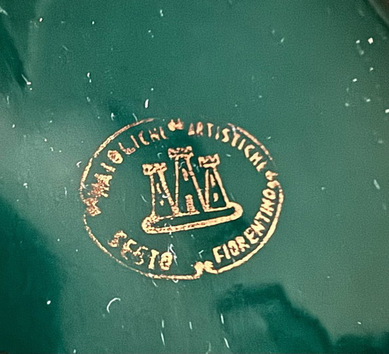 Image 1 of Ceramic fruit bowl centerpiece from Sesto Fiorentino