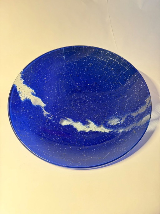 Bol design bleu avec étoiles hémisphère nord