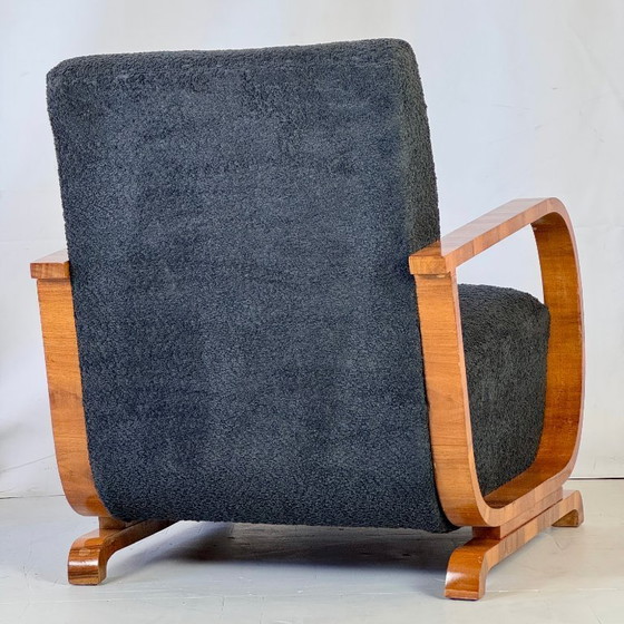 Image 1 of Paar Art-Déco-Sessel von Heal & Son, London, 1930er Jahre