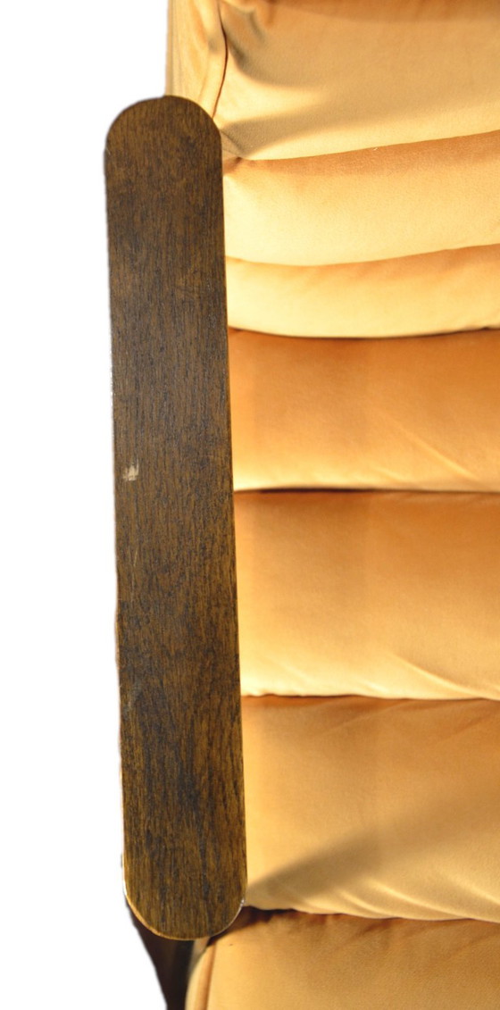 2 Hutch/Lisboa-Sessel in gelbem Samt (Togo-Stil) – Metal, Velvet (photo 4 of 9)