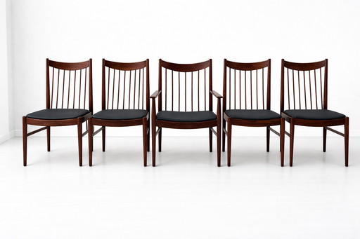 5 Keer Arne Vodder 422 volés. Palissandre. Nouveau Zittingen. 