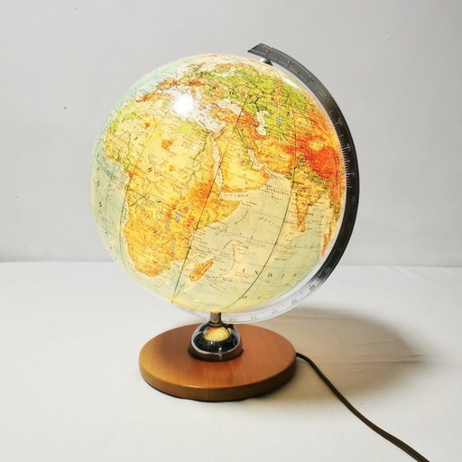 Globe vintage JRO "München", Mid-Century Modern, années 1960