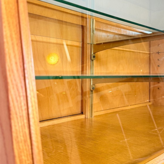 Image 1 of Vintage Toonbank Vitrine op gouden pootjes