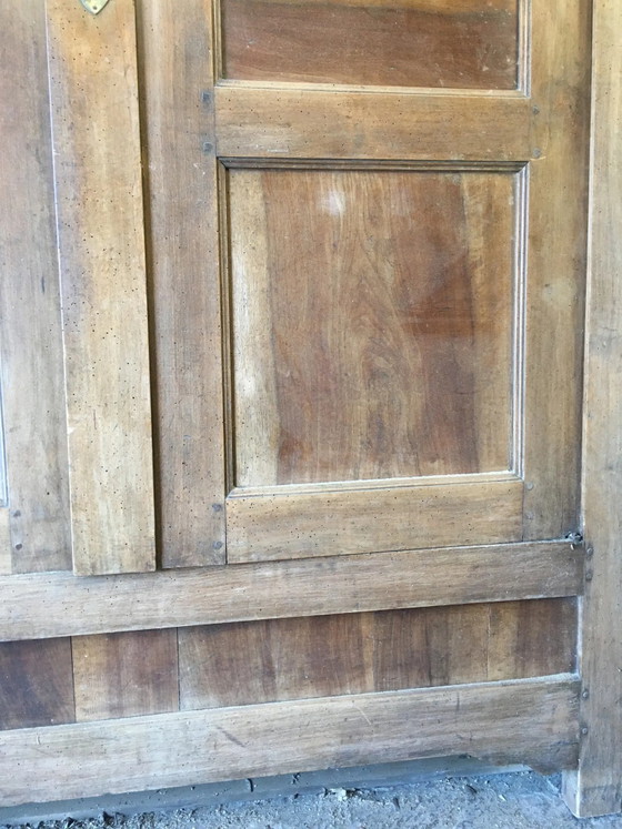 Fronte armadio antico a doppia anta in noce. – Oggetti decorativi, Vintage (photo 8 of 12)