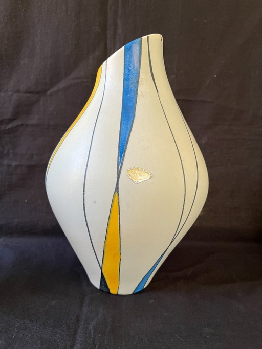 Rare Mid Century Modern Zeller Keramik 4pc Set Georg Schmider 1818 Decor Vases – vazen, Ceramic (photo 2 of 25)