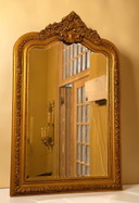 Bellissimo specchio antico sfaccettato 125 x 80