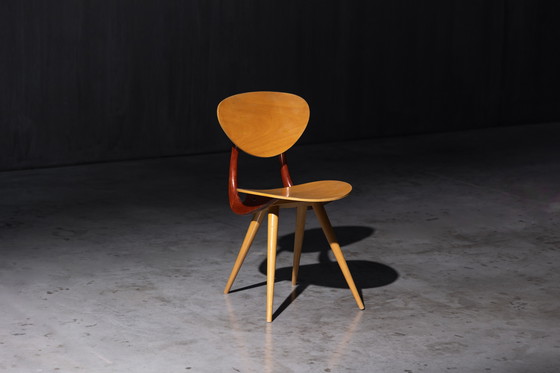 Image 1 of Mid Century Skulpturale Stühle von Stella, Frankreich, 1950er Jahre