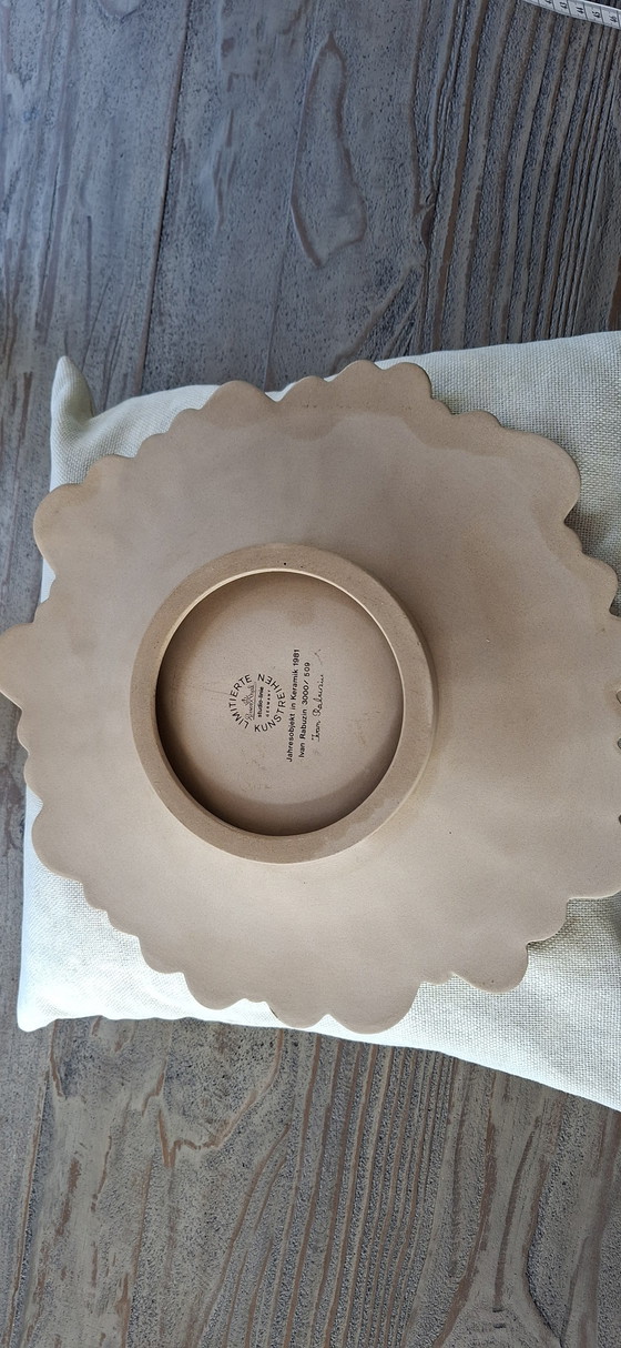 Image 1 of Rosenthal fatturato annuale in ceramica 1981 4 stagioni. Rabuzin.