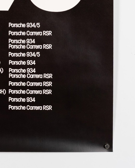 Image 1 of Porsche Cup 1976 – Poster originale Porsche vintage di Werbeagentur Strenger – Vintage Motorsport – 102x76 cm