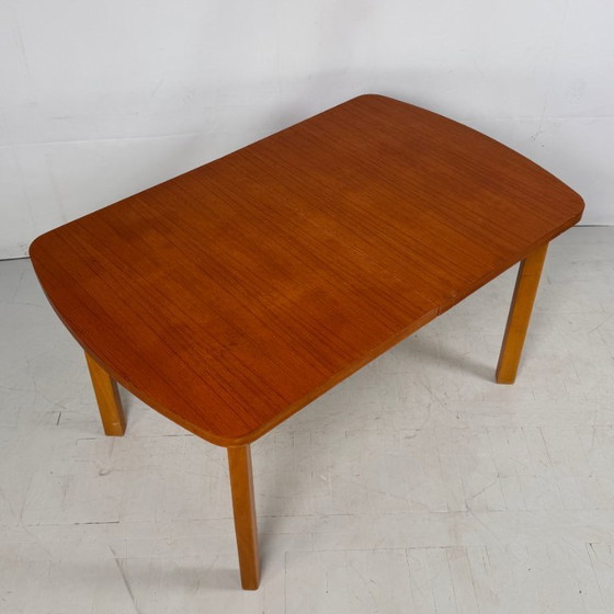 Image 1 of Table à manger extensible ovale NDK, années 1980