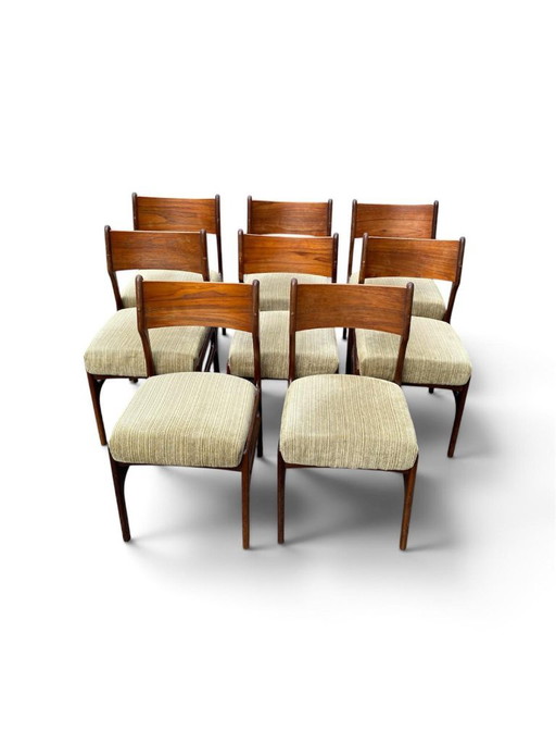8x dänischer Designförderer Schmidt Madsen – eetkamerstoelen, Wood (photo 2 of 7)
