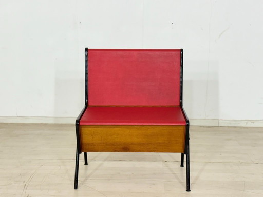 Vintage Design Bench – Mid Century Dining Bench Industrial Look