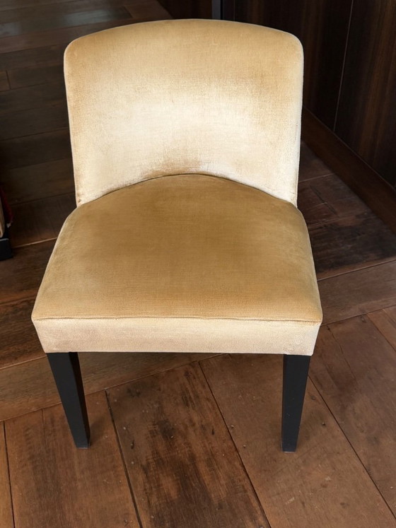 Image 1 of Tavolo da pranzo su misura in legno di macassar abbinato a 8 sedie e tappeto iraniano coordinato.