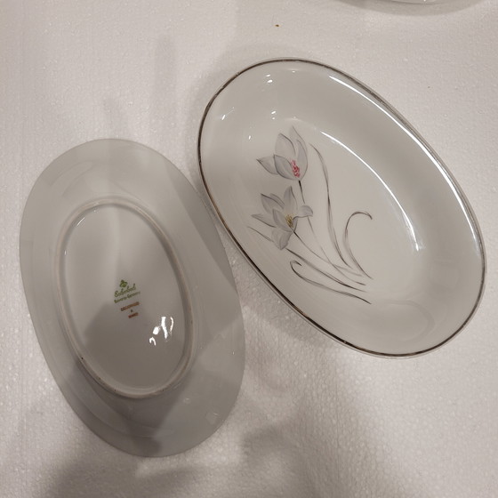 Image 1 of Vajilla de Porcelana Flores, Eschenbach, 55 Piezas, 50’s - Alemania