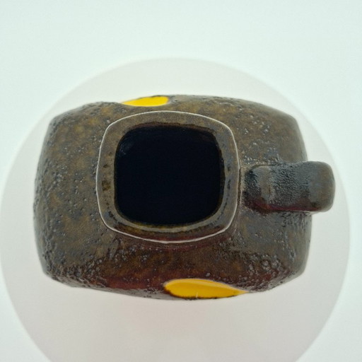 Vase West Germany ES Ceramics | Yellow Petal 873-15