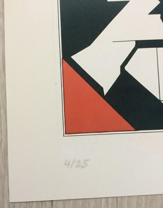 Image 1 of Limited Edition Schildmeijer Amsterdam Art Deco Thee Affiche Poster Print