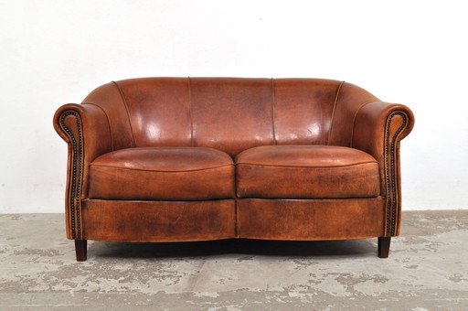 Vintage Schafsleder Sofa Joris