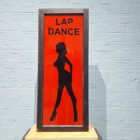 Image 1 of Vintage Soho London Lapdance lightbox