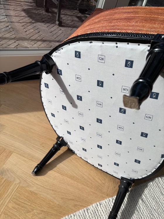 2 Poltrone di Lusso Stile Geralst (Stile Luigi XVI), Ottime Condizioni – Textile (photo 5 of 5)