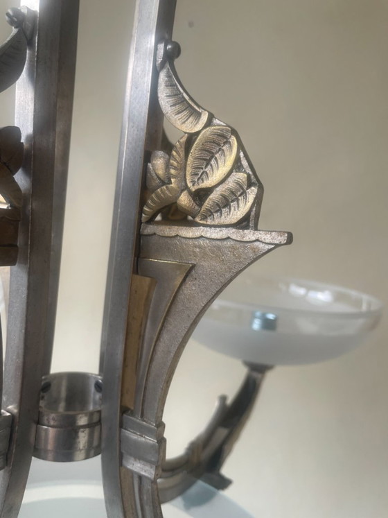 Lámpara colgante de techo Art Déco francesa – Lámparas colgantes, Brass (photo 8 of 20)