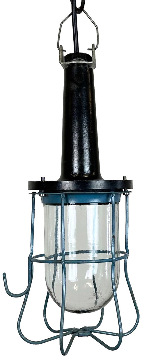 Lampada da lavoro vintage industriale in bachelite, anni '60