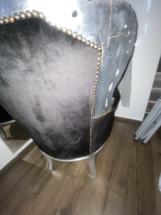 Baroque Armchair Silver – Other (photo 7 of 12)