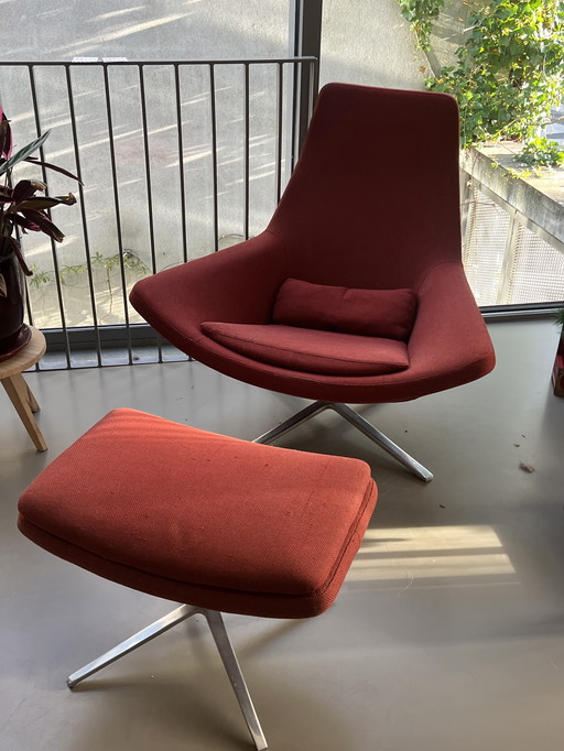 B&B Metropolitan Sessel Rot